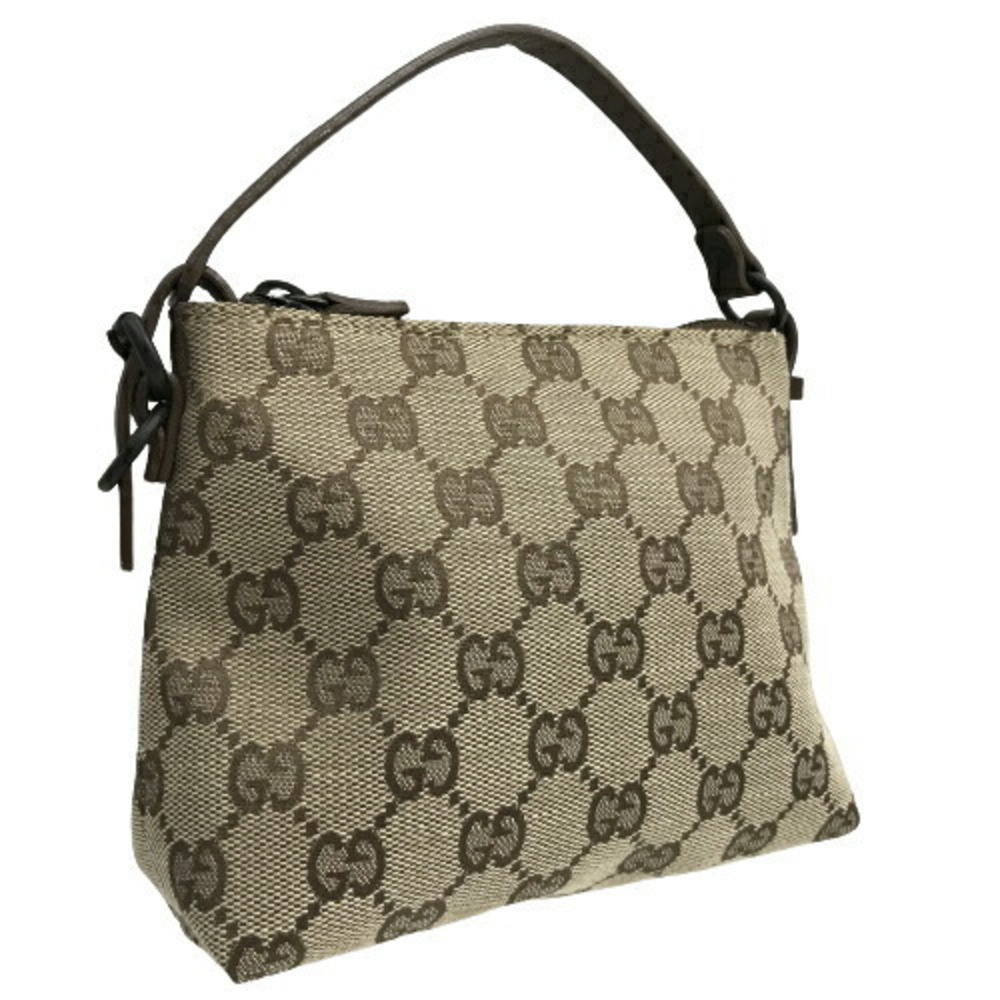 Gucci Accessory Pouch Gg Canvas Accessory Case Pouch Brown